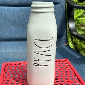Rae Dunn vase - PEACE
